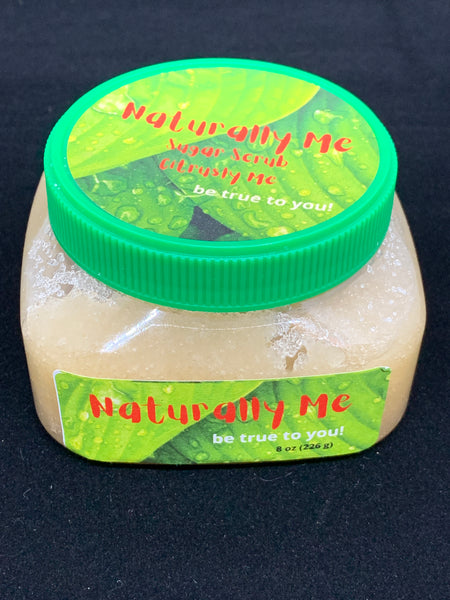 Citrusly Me (peachy orange pineapple) 8oz Sugar Scrub